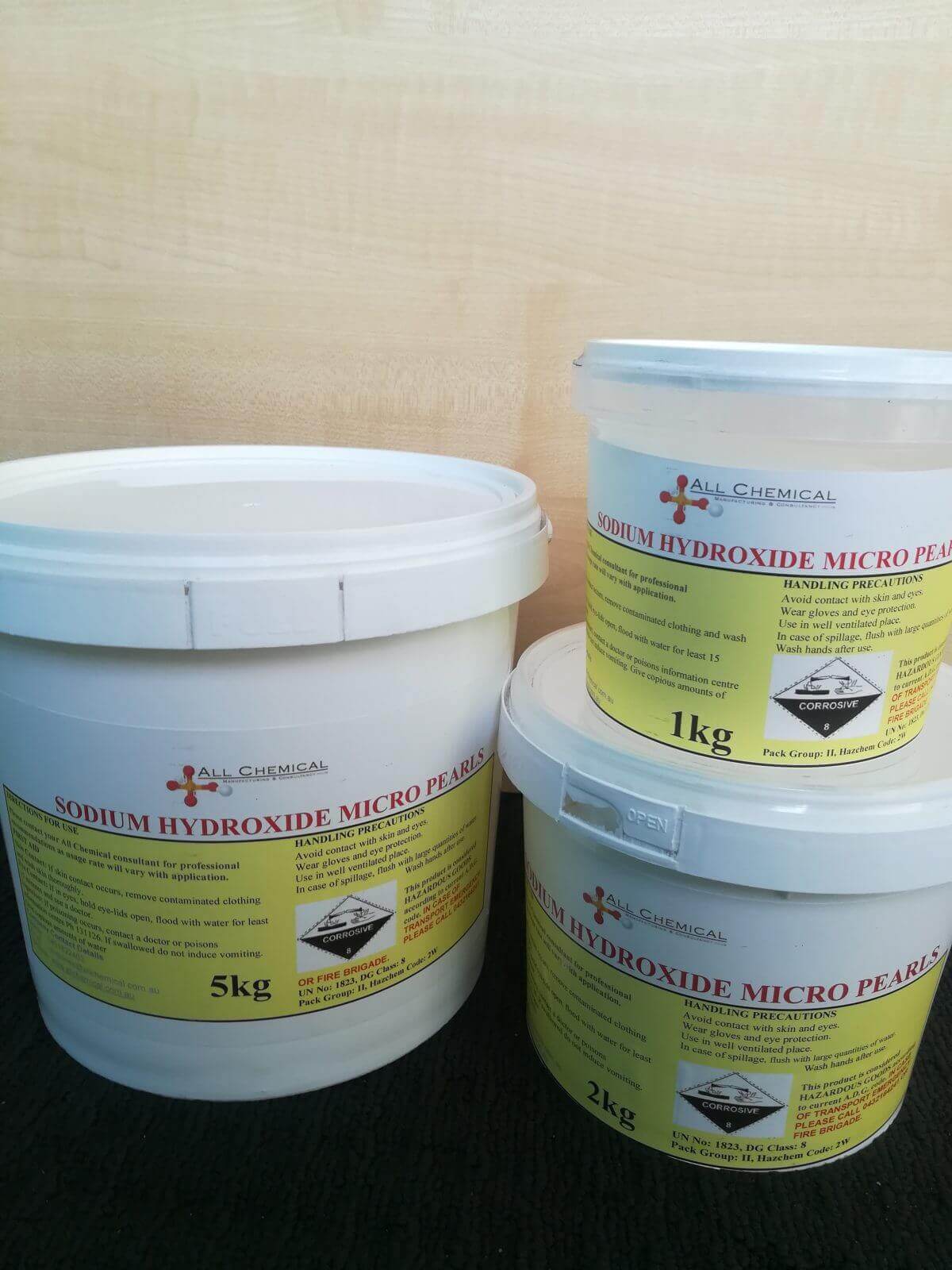 Sodium Hydroxide Micro-Pearls