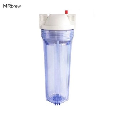 2.5″x 10″ Female Transparent Filter Housing