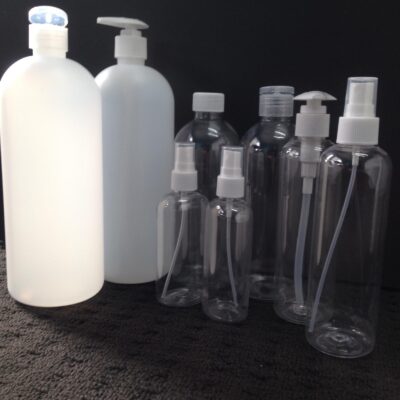 PET plastic bottles
