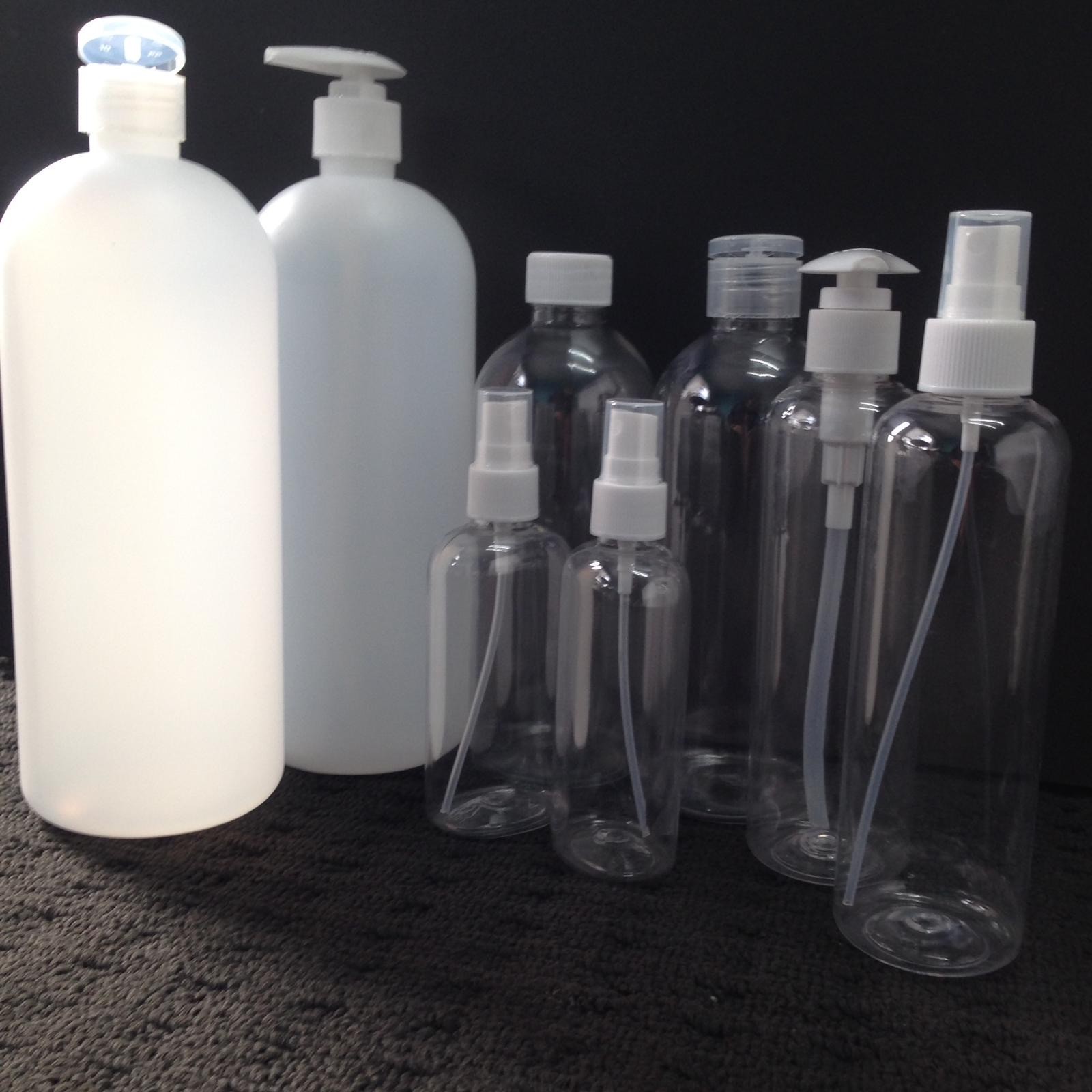 PET plastic bottles