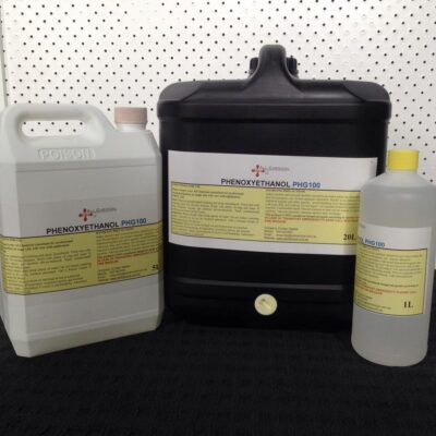 Monohydrated Citric Acid in Two Cans and One Bottle