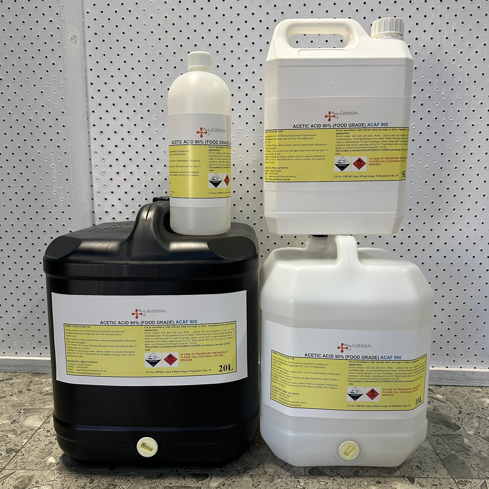 acetic acid 90% food