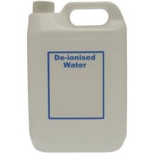 deionized water