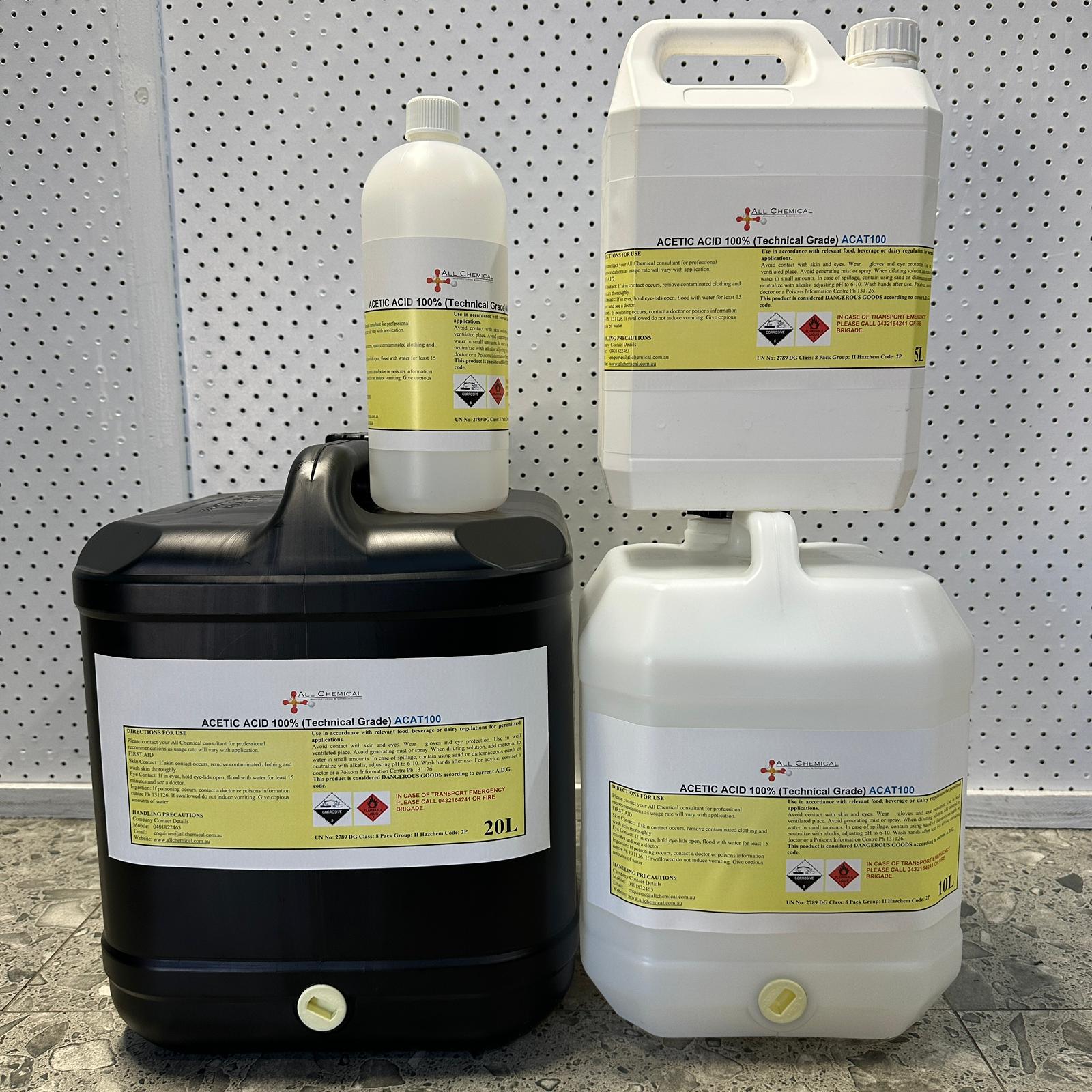 acetic acid 100% tech