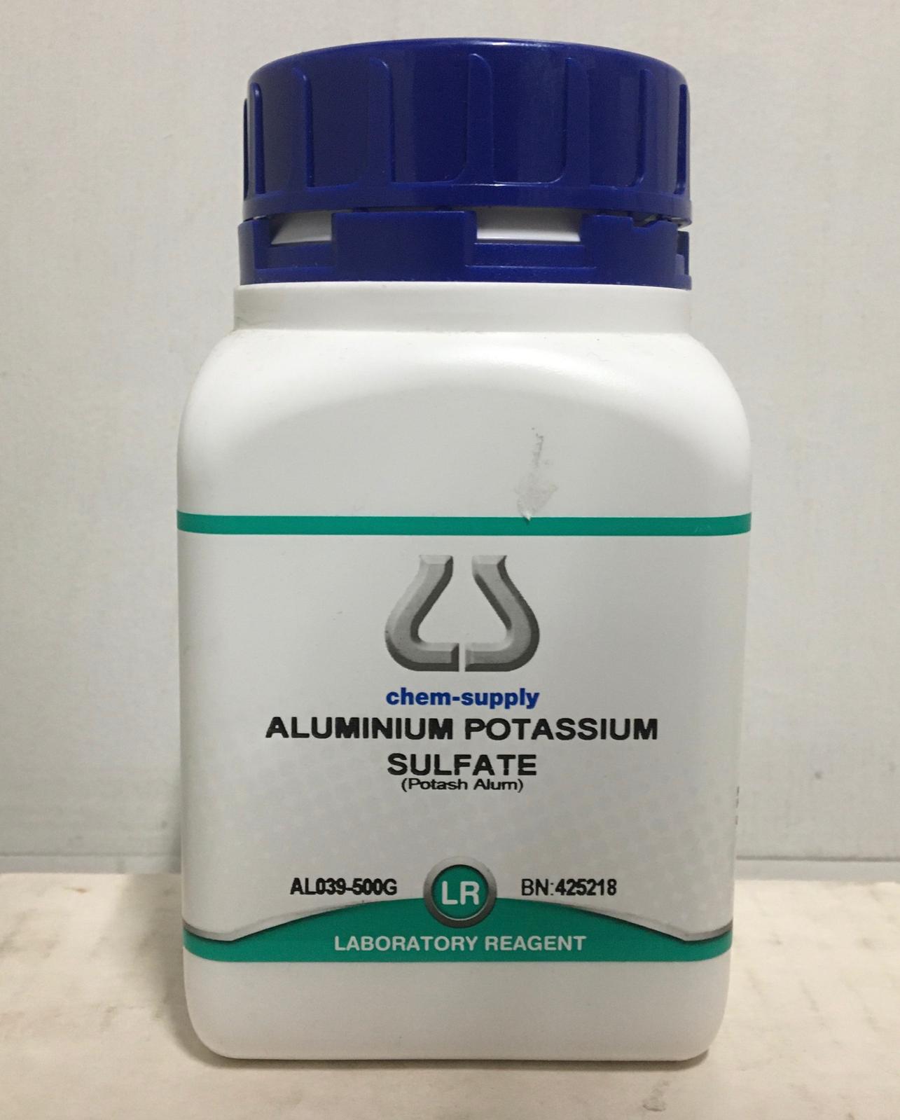 Aluminium Potassium Sulphate