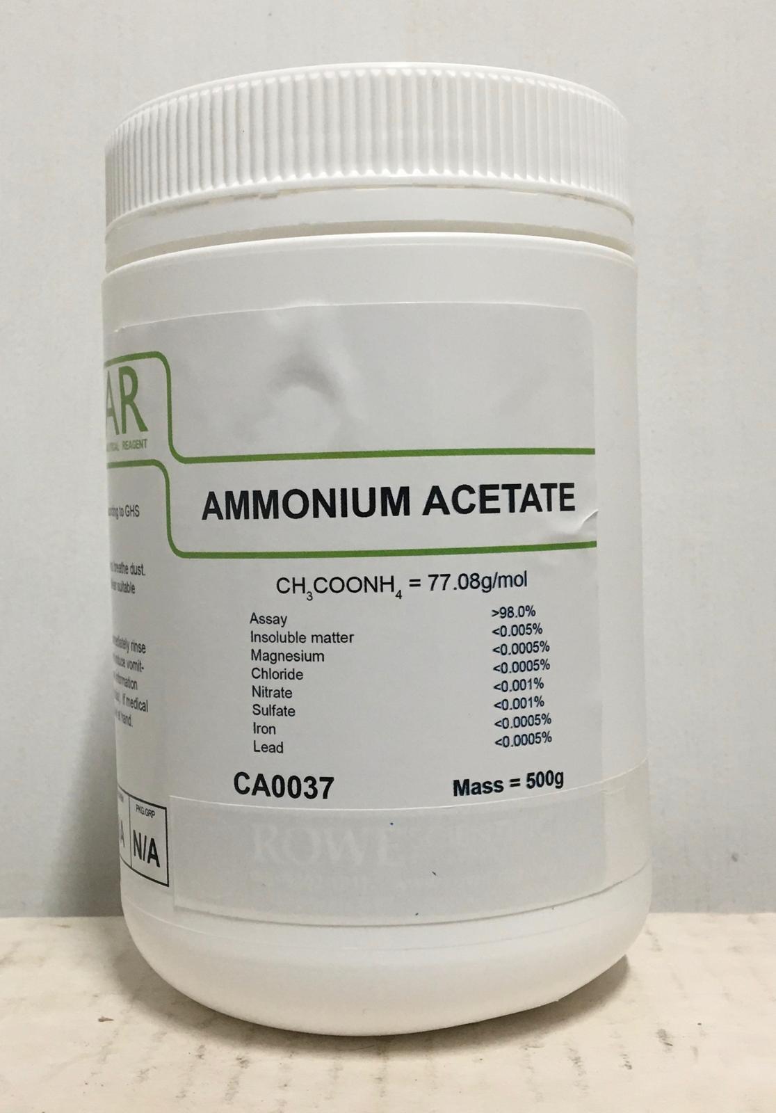 ammonium acetate