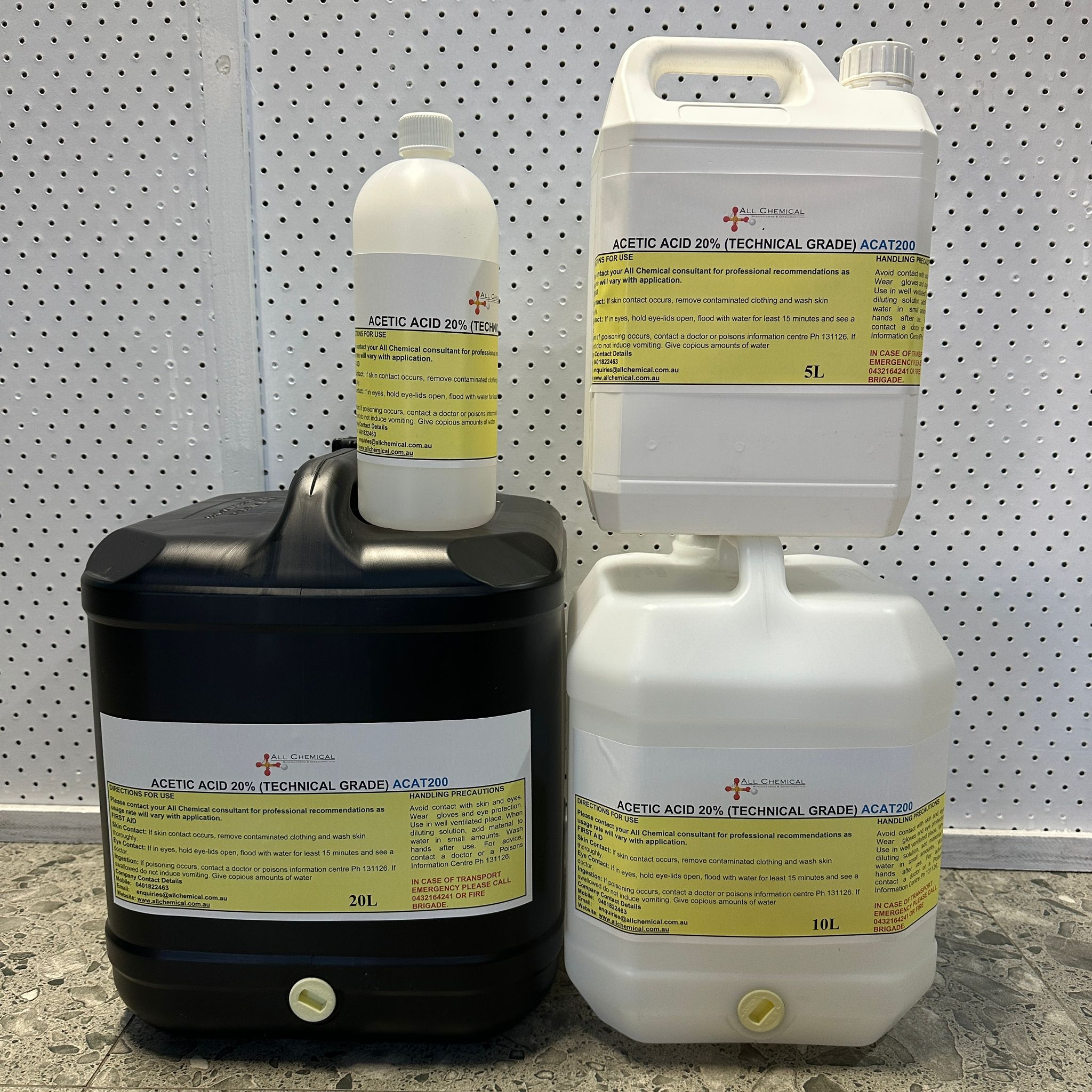 acetic acid 20% tech